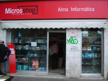 Microsshop. Tiendas de Informática